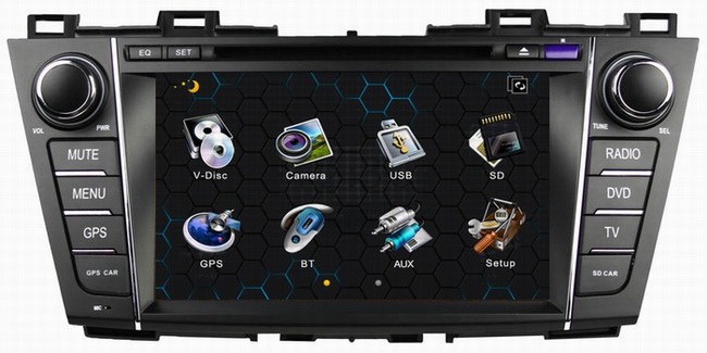 Car CD player for Mazda 5 /Premacy 2009-2012 with auto gps navigation OCB-8005