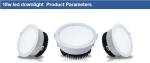 High Brightness Fire-proof 18w led downlight Recessed For Home / Office