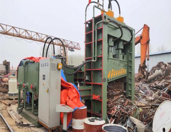 Waste Metal shear Q91 series Gantry shearing machine Steel Pipe/Plate/Tube/