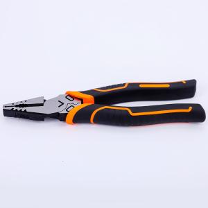 China Burnished 12mm Cable Combination Pliers HRC62 Automotive Hose Pliers factory