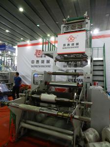 China HDPE/LDPE High Speed Film Blowing Machine With Rotary Die 30Kw factory