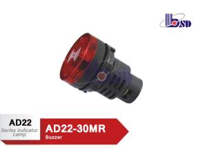 China Buzzer Red Panel Mount Led Indicator Lights Small Volume Long Service Life factory