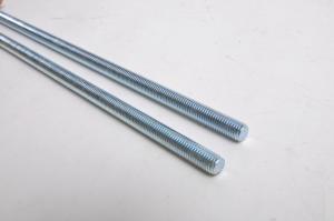 China Garde 2 1/2-13 Zinc Plated Carbon Steel Threaded Rod factory