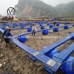 HDPE Aquaculture Pontoon Buoy Fish Cage Diameter 10m 60m For Farming Machinery