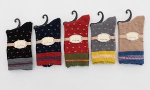 China cotton women's crew socks factory