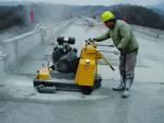 Carbid Milling Cutters Concrete Scarifier Hire , Road Concrete Milling Machine