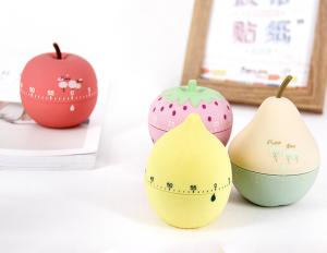 China Kingda Fruit Shape 60 Minute Kitchen Timer , ABS ODM cute countdown timer factory