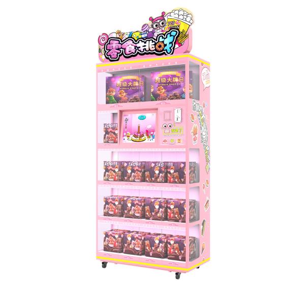 China Love Doughnuts Gift Vending Machine For Shopping Mall / Cinema Custom Voltage factory