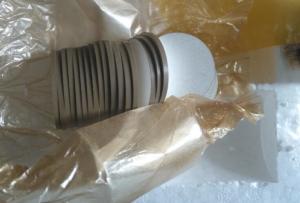 China Round Piezo Ceramic Plate Positive And Negative Electrode factory