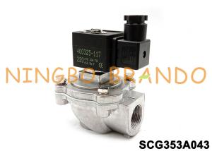 China SCG353A043 3/4'' Right Angle Diaphragm Valve DC 24V AC 220V factory