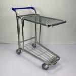 Double Decker Flatbed Heavy Duty Warehouse Trolley 200Kgs Capacity Logo