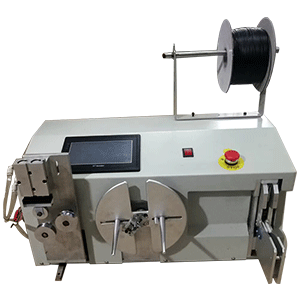High precision Cable tie Winding Coiling and Cutting Tying machine with length measurement