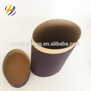 China Hot Stamping Oval 130mm Height Push Up Cardboard Tubes factory