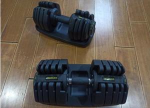 China Exercise Cement Adjustable 12.5lbs Gym Fitness Dumbbell factory