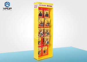 China Store Retail Cardboard Sidekick Displays Glossy Matte Film Lamination For Slab Shaker factory