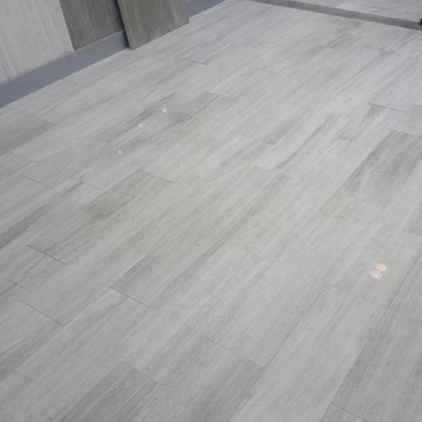 China New good quality durable wood white marble tile factory