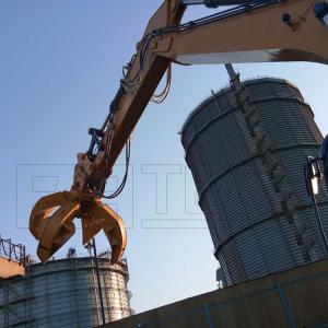 China XAR400 Steel Orange Peel Grab factory