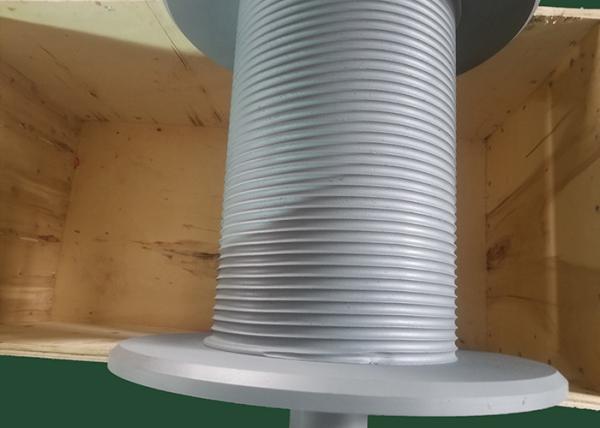 Tower Crane Trolley Hosit Mechanism Winch Drum And Sleeves Bolted / Weld