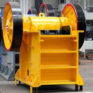 China 4 -14 Tph Mini Jaw Rock Crusher For Cement Production And Mineral Quarries factory