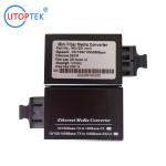 10 100 1000m Single Mode 20km Fiber Optic Mini Media Converter