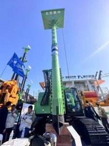 China 2150 Mm Hydraulic Vibroflot Advanced Vibration Technology At 43 Hz 1200 Kg Weight For Optimal Performance factory