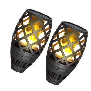 China Twinkling Dancing Flame Flashlight Solar Powered Speaker IP65 3watts factory