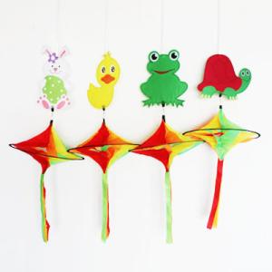 China Seasonal Wind Spinner bunny Duck frog turtle factory