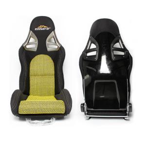 China EDDYSTAR Fiberglass Adjustable Racing Seat Easy Installation Racing Car Chair factory