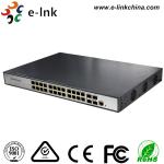 650W Rugged Ethernet Switch 22 Port 10 / 100 / 1000Base-T + 2 Combo + 2 (1000M)