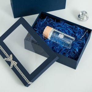 Luxury Window Gift Box with Ribbon - Custom Rigid Packaging