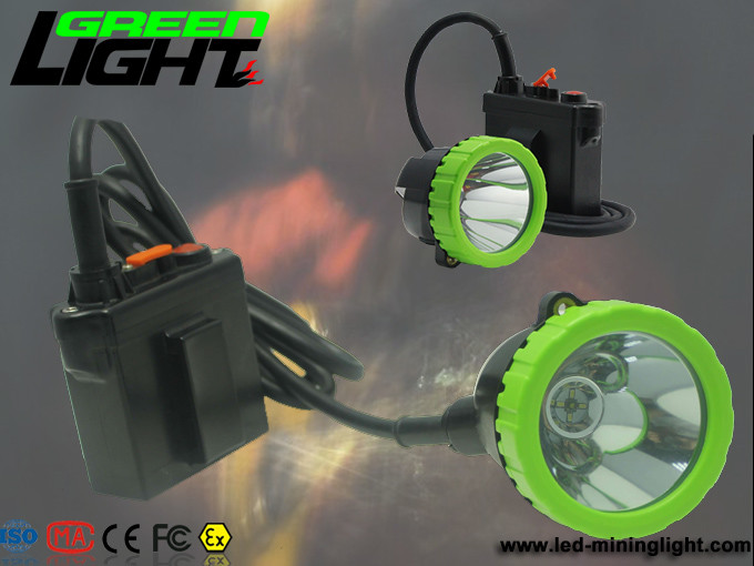 50000lux Rechargeable 650lum 3.7W Mining Cap Lamps