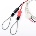 EMG Stimulated Finger Loops Electrode With 4 Pole Connection Cable