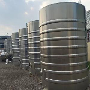 China 50 Tons Used Stainless Steel Storage Tanks 10 Tons factory
