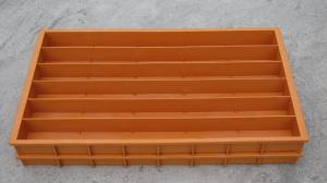 China Portable Strong Temp Resistance PE Drill Core Trays For Diamond Drilling 850mm factory
