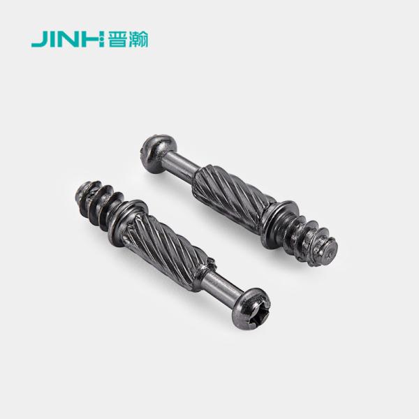 32mm Steel Minifix Spreading Bolts With M6 Thread, Furniture Connector for panel