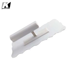 China Heavy Duty Practical Plastic Notched Trowel , Lightweight Plaster Finishing Trowel factory