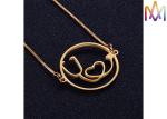 OEM ODM Free Engraving Stethoscope Heart Pendant