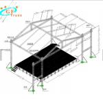 Lighting Spigot Outdoor Aluminum Wedding Decoration Stage Truss Stage Truss