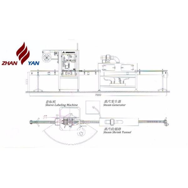 Linear Opp Labeling Machine , Hot Melt Glue Applicator Machine Modularization Design