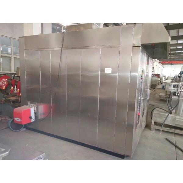 Electric Powered Bakery Rotary Oven , Commercial Bakery Oven Customized Tray