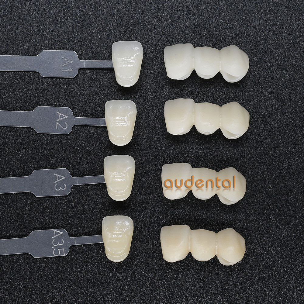 Audental 98mm Dental Lab High Translucent Zirconia Blanks Supplier Cad Cam Machining Zirconia Block 3d Pro