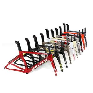 China Gloss T800 Carbon Road Bike Frame EPS UV Laser Colorful Decals With RIM Brake factory
