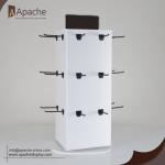SGS Metal Display Stands Countertop Spinner Display Rack For Advertising