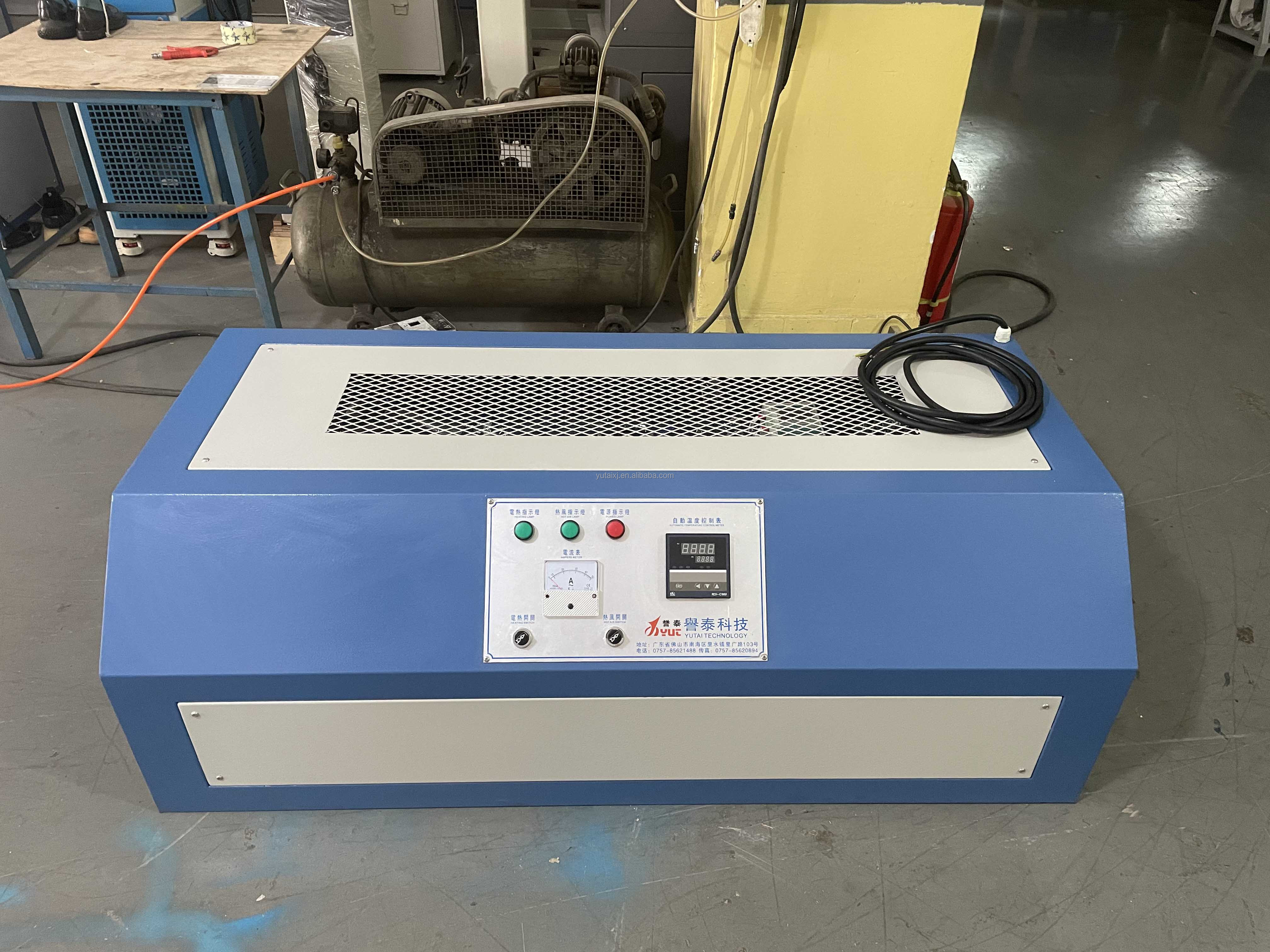 Energy Saving Shoe Production Line T Type Infrared Tunnel Oven Easy To Maintain