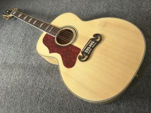 China Left hand Acoustic Guitar 43 inches SJ200 Maple Acoustic Guitar Back / Side Tiger Stripes factory