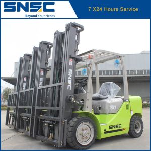 China Xc490 Engine Diesel Counterbalance 3000kgs Side Shifter Forklift on sale