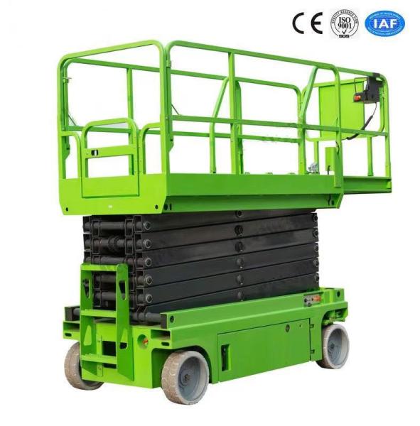 Electric Self Propelled Scissor Lift Hydraulic Lift Table 10m Working Height