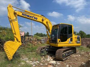 China Komatsu PC110 Used Excavator Equipment 11 Tons Used Crawler Excavator factory