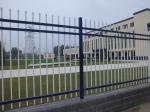 Ornamental Galvanized Wrought Iron Steel Picket Fence For Garden