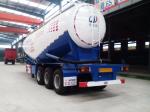 FUWA BPW Optional 3 Axle Cement Carrier Trailer Tanker Truck for Bulk Silo Tank
